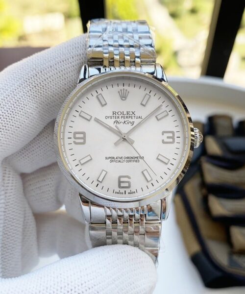 Rolex Explorer 42mm Silver Toned For Men 98086