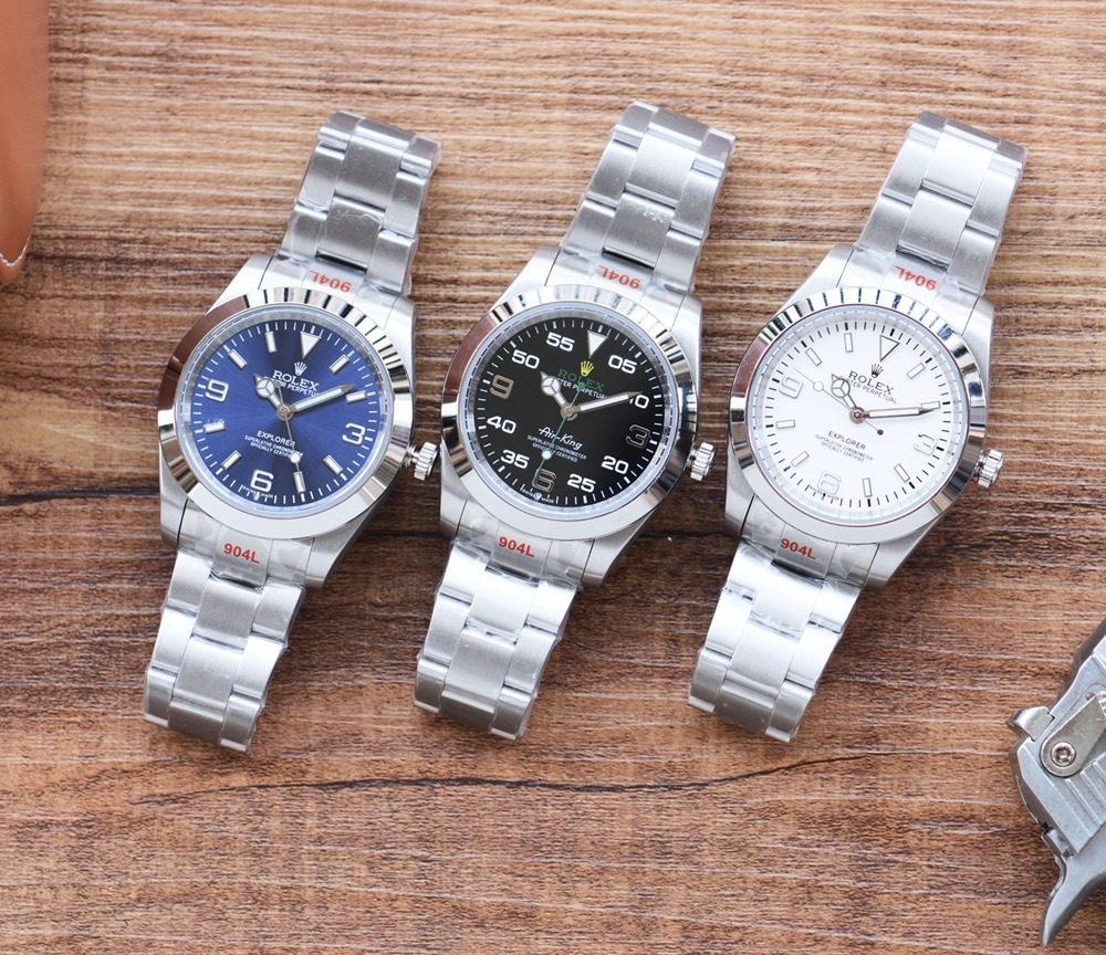 Rolex Explorer 42mm Silver Toned For Men 98086