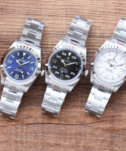 Rolex Explorer 42mm Silver Toned For Men 98086