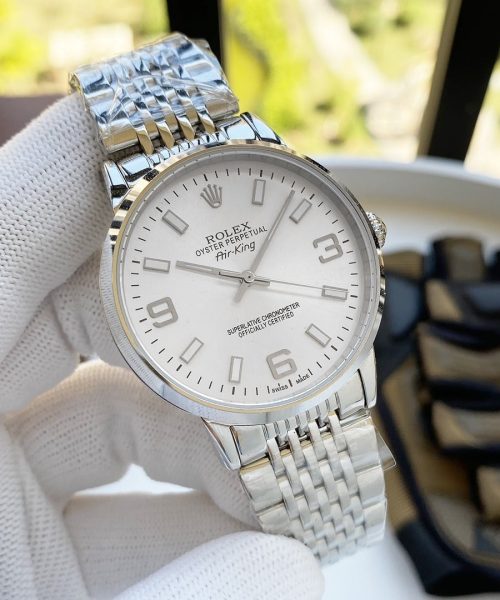 Rolex Explorer 42mm Silver Toned For Men 98086