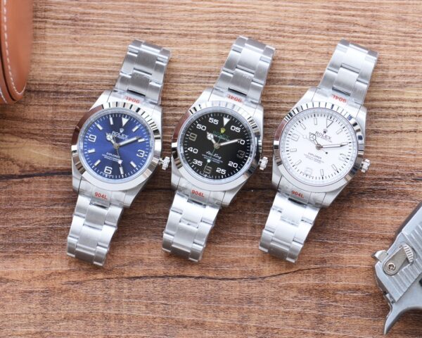 Rolex Explorer 42mm Silver Toned For Men 98086