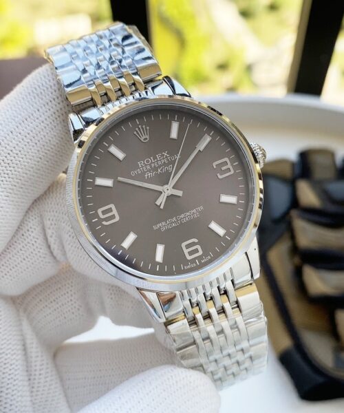 Rolex Explorer 42mm Silver Toned For Men