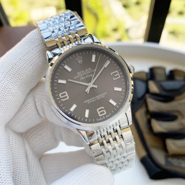 Rolex Explorer 42mm Silver Toned For Men