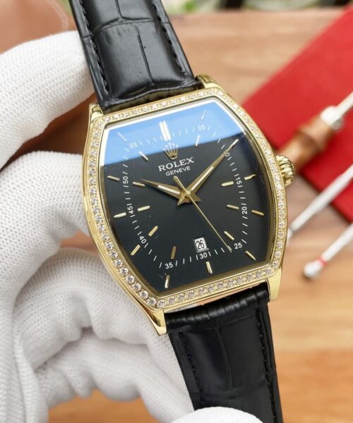 Rolex Geneve 42mm Gold Toned For Men