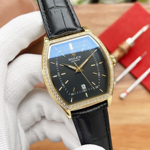 Rolex Geneve 42mm Gold Toned For Men