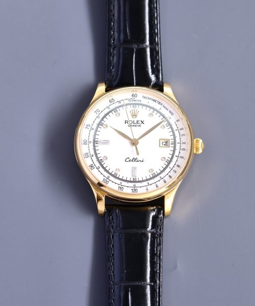 Rolex Geneve Cellini 40mm Gold Toned For Men