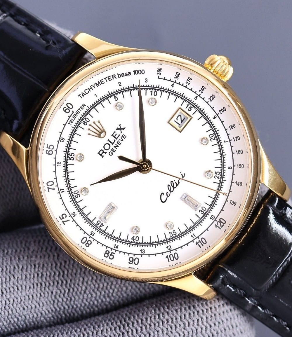 Rolex Geneve Cellini 40mm Gold Toned For Men