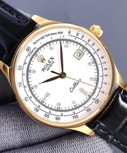Rolex Geneve Cellini 40mm Gold Toned For Men