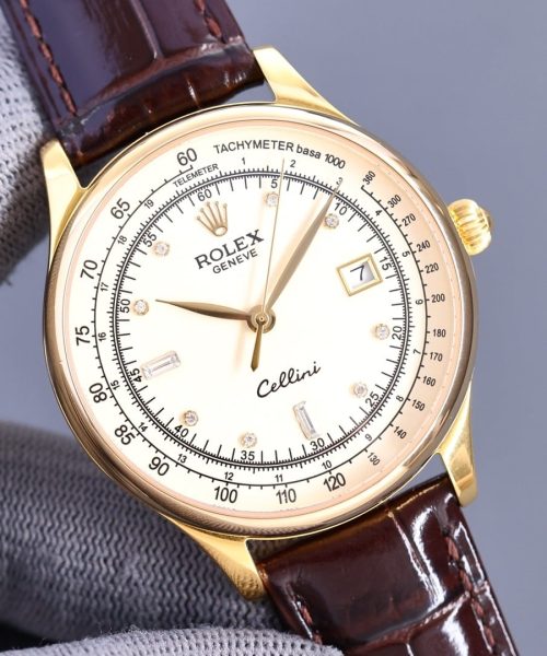 Rolex Geneve Cellini 40mm Gold Toned For Men