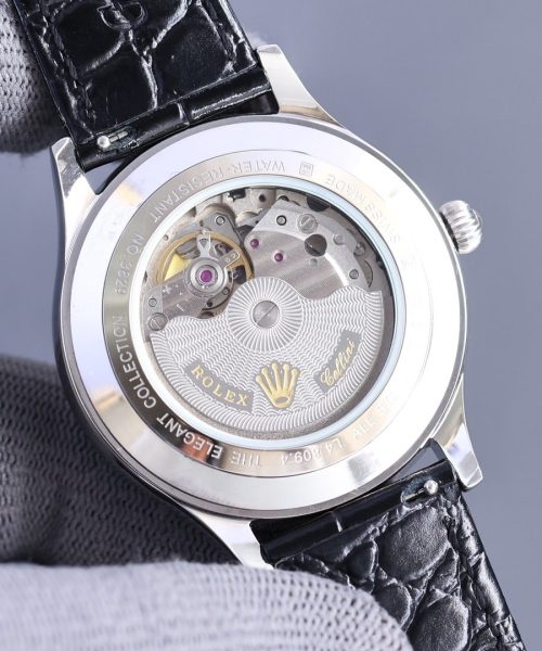 Rolex Geneve Cellini 40mm Silver Toned For Men