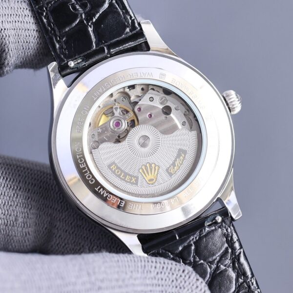 Rolex Geneve Cellini 40mm Silver Toned For Men