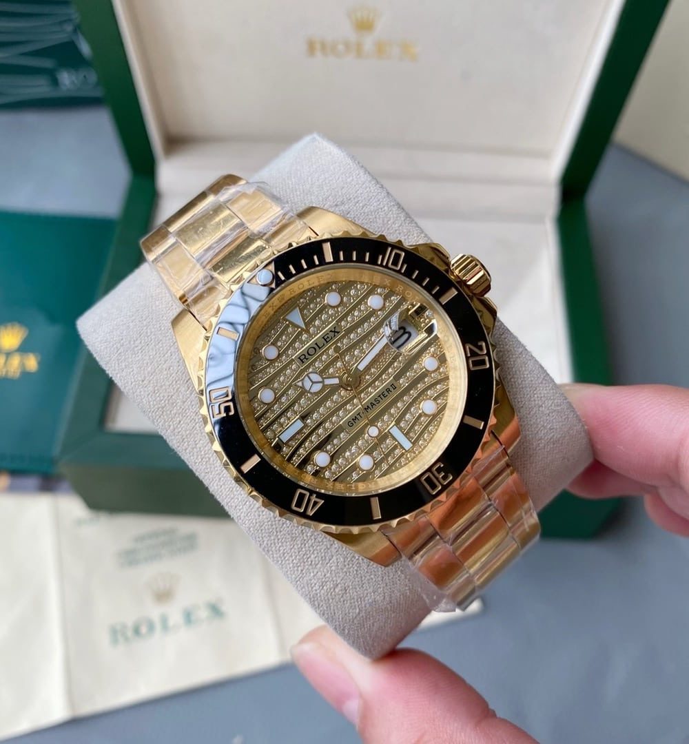 Rolex GMT - Master II 40mm For Men Gold Toned