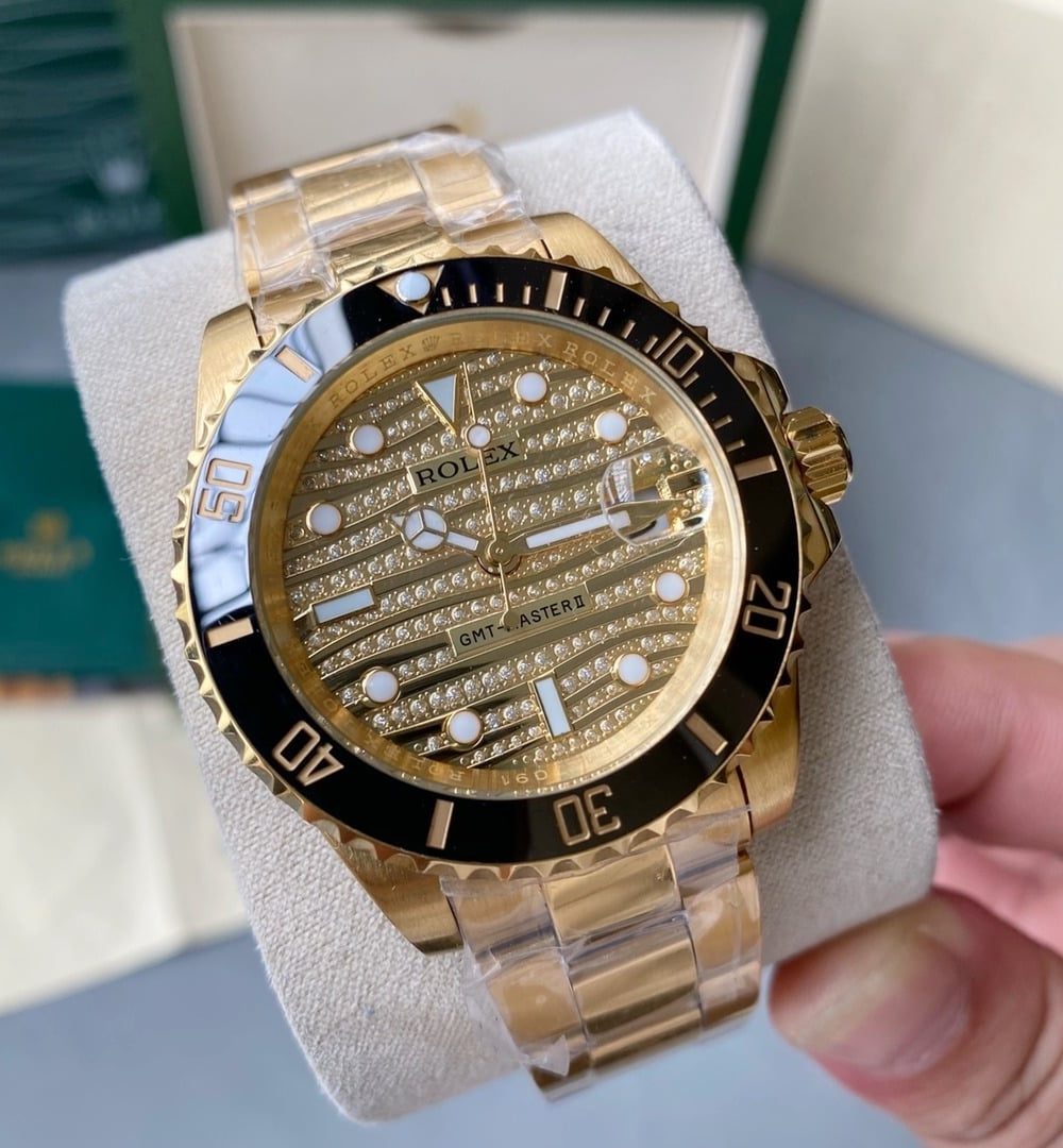 Rolex GMT - Master II 40mm For Men Gold Toned