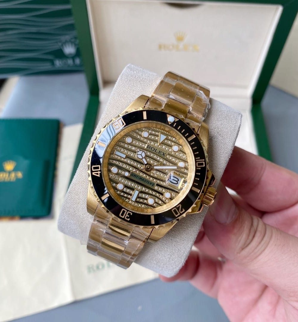 Rolex GMT - Master II 40mm For Men Gold Toned