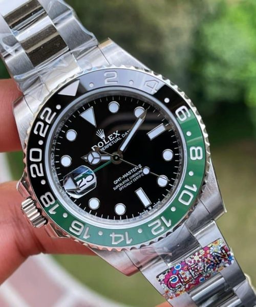Rolex GMT - Master II 40mm Gold/Silver Toned For Men 126720VTNR