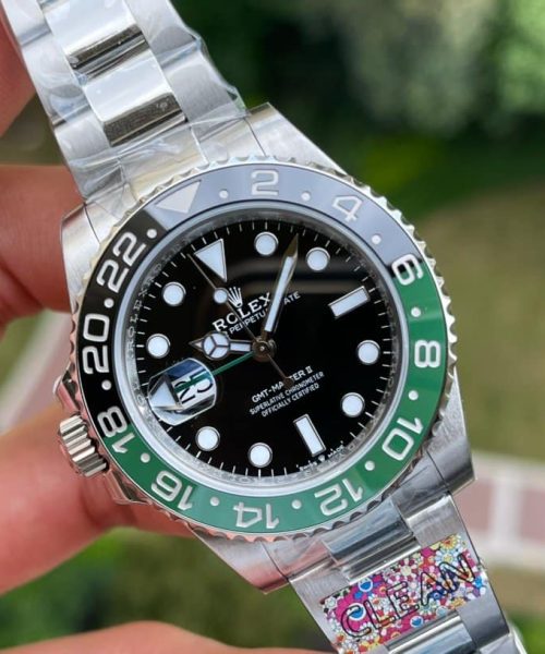 Rolex GMT - Master II 40mm Gold/Silver Toned For Men 126720VTNR
