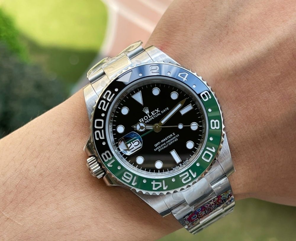 Rolex GMT - Master II 40mm Gold/Silver Toned For Men 126720VTNR