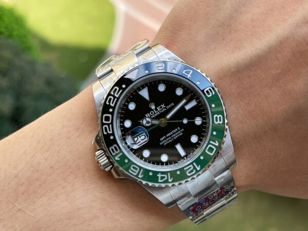Rolex GMT - Master II 40mm Gold/Silver Toned For Men 126720VTNR