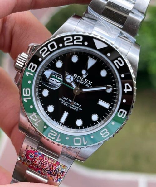 Rolex GMT - Master II 40mm Gold/Silver Toned For Men 126720VTNR