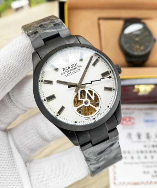 Rolex Labelnoir 41mm Black Metal Toned For Men