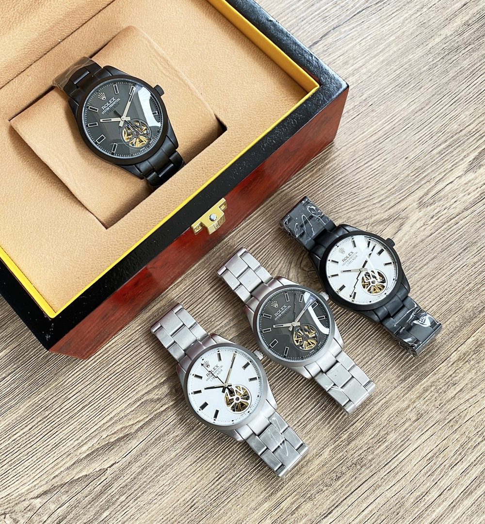 Rolex Labelnoir 41mm Black Metal Toned For Men