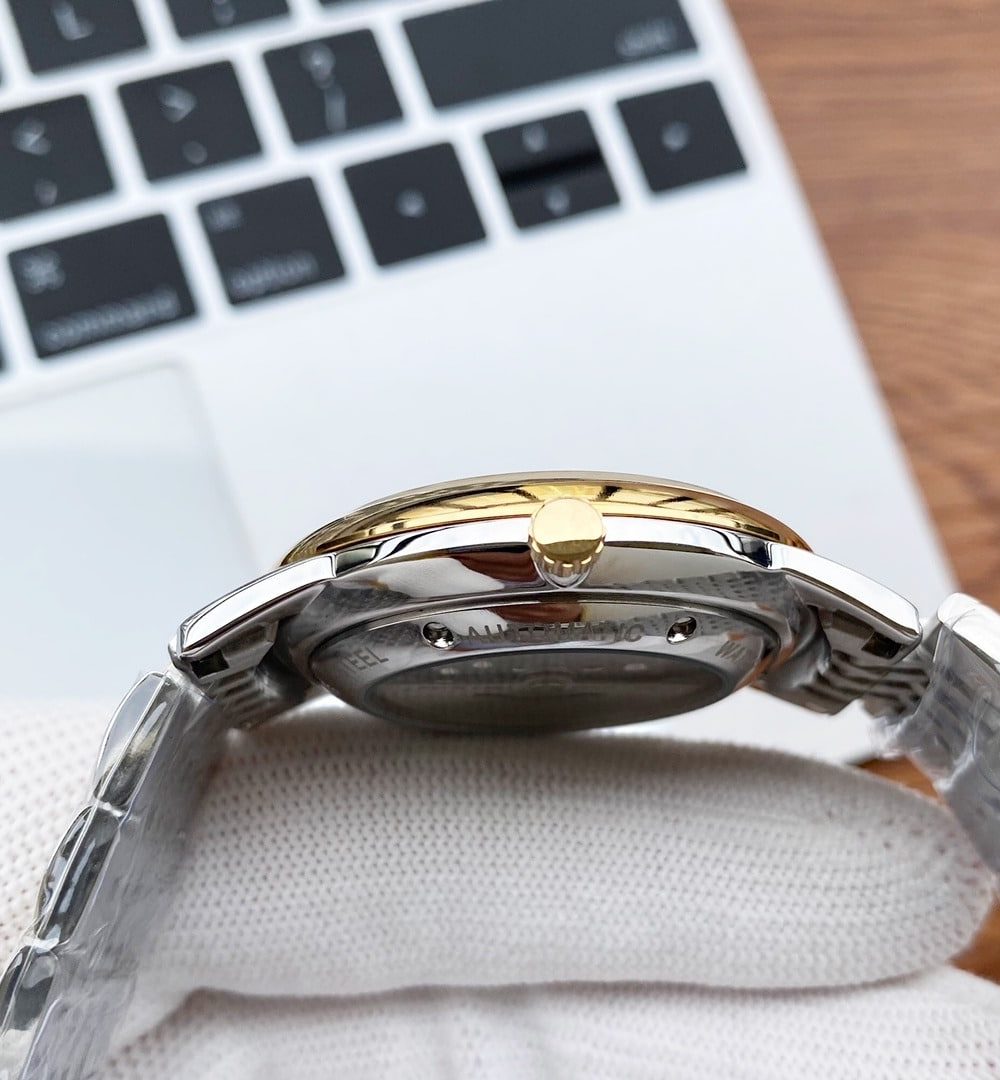 Rolex Oyster Perpetual 43mm Gold/Silver Toned For Men