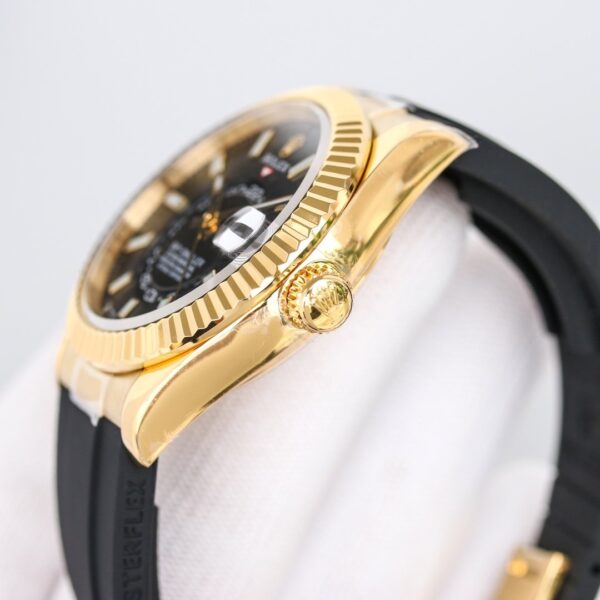 Rolex Sky - Dweller 42mm Gold Toned For Men 326238