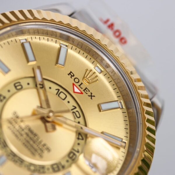 Rolex Sky - Dweller 42mm Gold Toned For Men 326933