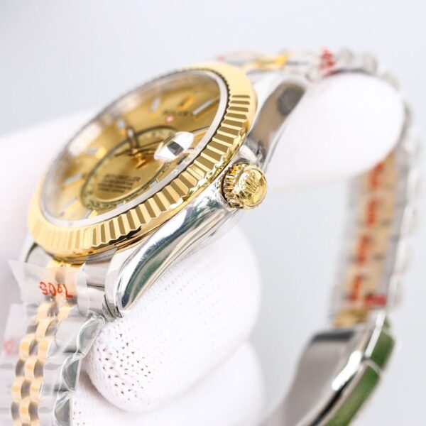 Rolex Sky - Dweller 42mm Gold Toned For Men 326933