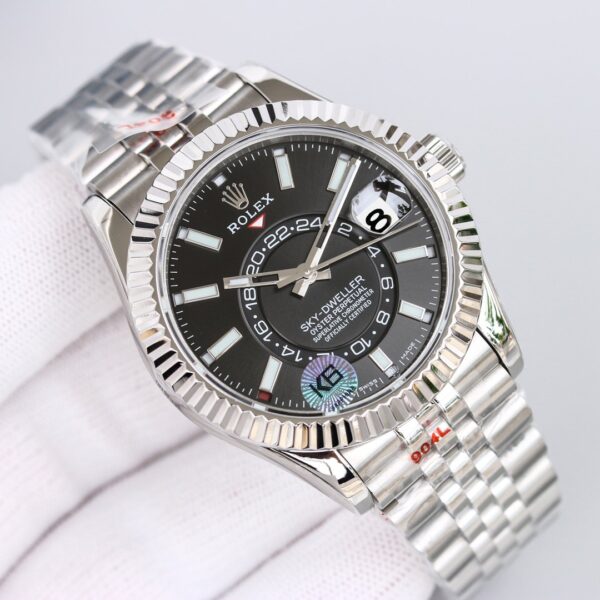Rolex Sky - Dweller 42mm Silver Toned For Men 326934