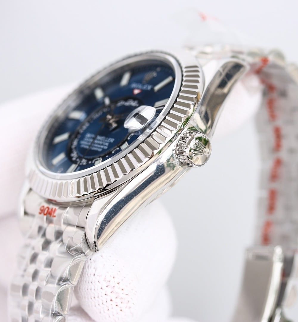 Rolex Sky - Dweller 42mm Silver Toned For Men 326934