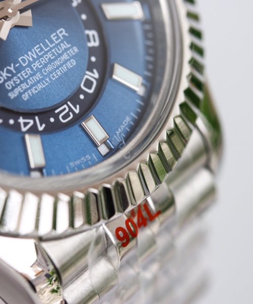Rolex Sky - Dweller 42mm Silver Toned For Men 326934