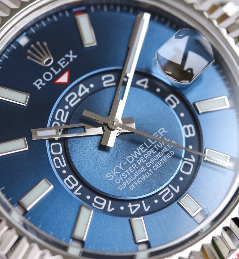 Rolex Sky - Dweller 42mm Silver Toned For Men 326934