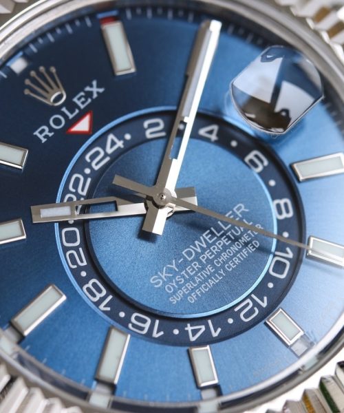 Rolex Sky - Dweller 42mm Silver Toned For Men 326934