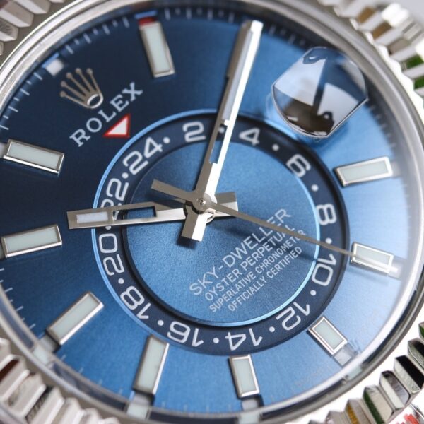 Rolex Sky - Dweller 42mm Silver Toned For Men 326934