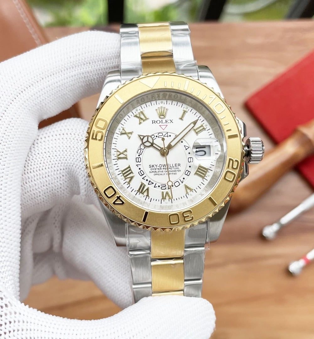 Rolex Sky – Dweller 42mm Silver Toned For Men 326933