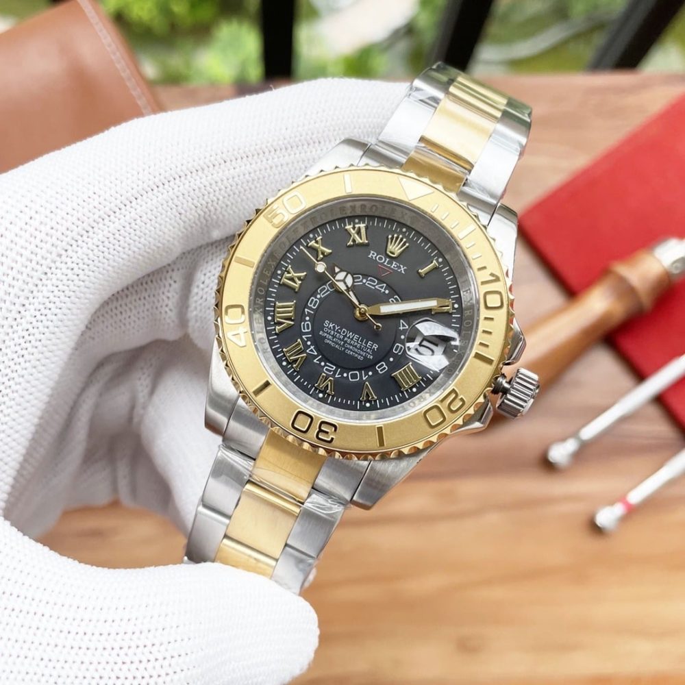 Rolex Sky – Dweller 42mm Silver Toned For Men 326933 - Image 3