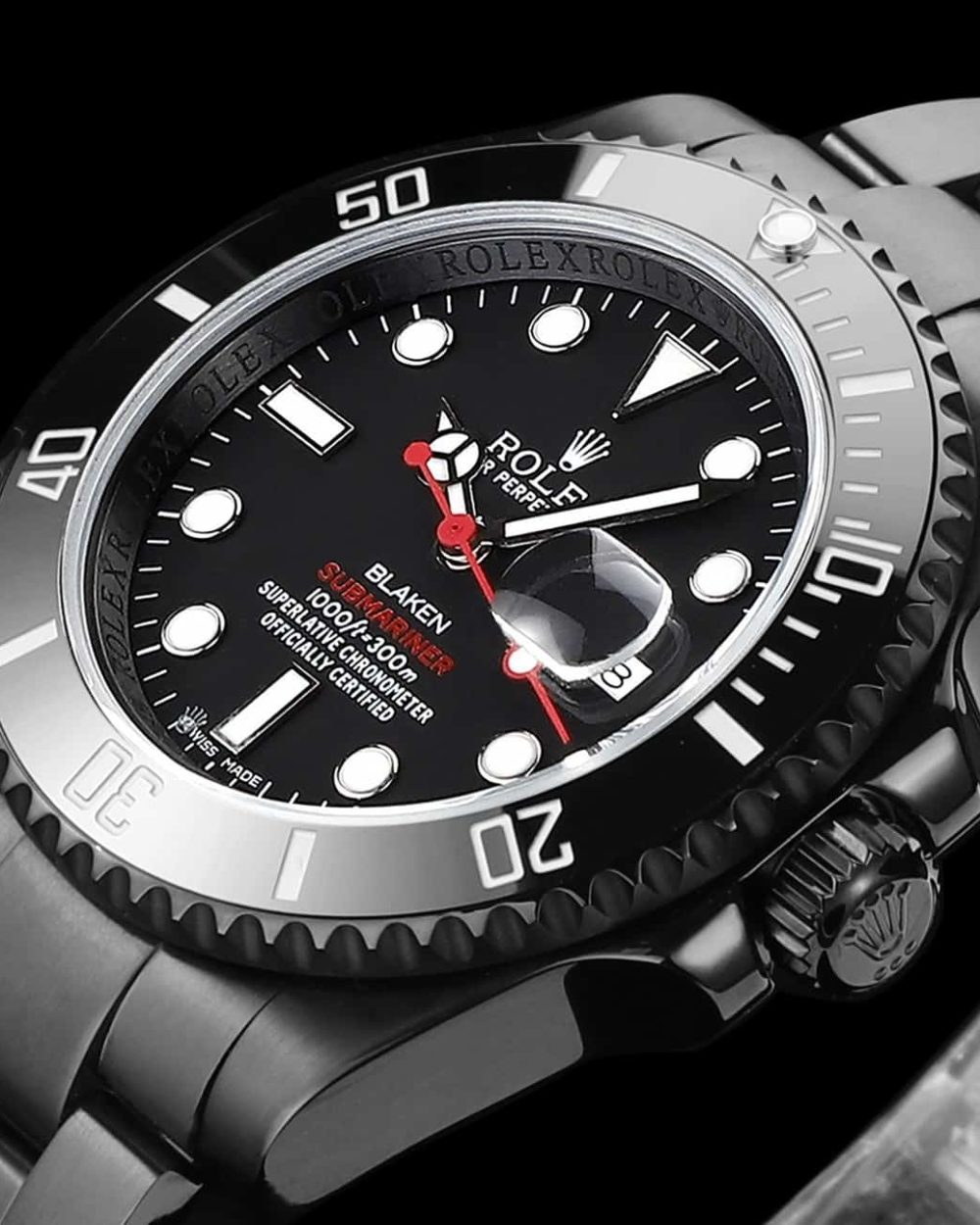 Rolex Submariner Date 41mm Black Toned For Men PR18239B