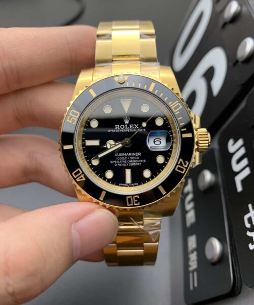 Rolex Submariner Date 41mm Gold Toned For Men 126618LN