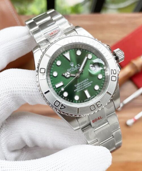 Rolex Submariner Date 41mm Silver Toned For Men