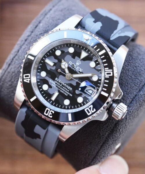 Rolex Submariner Date 41mm Silver Toned For Men