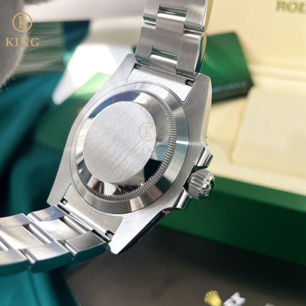 Rolex Submariner Date 41mm Silver Toned For Men Green Dial 116610LV (Hulk)