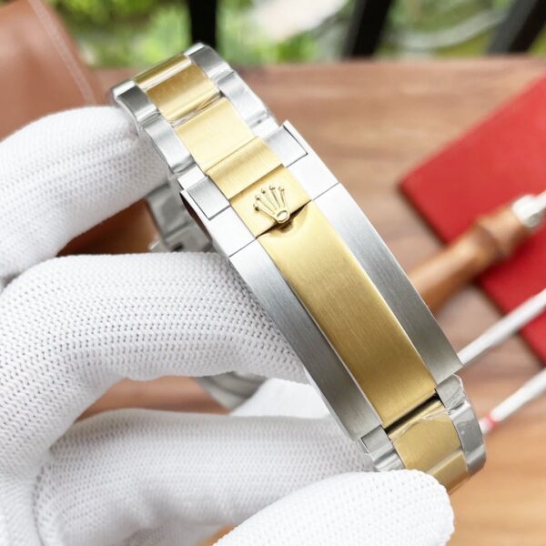 Rolex Submariner Date 41mm Silver Toned For Men
