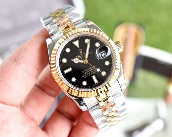 Rolex Submariner Date 41mm Silver Toned For Men