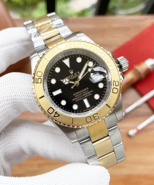 Rolex Submariner Date 41mm Silver Toned For Men