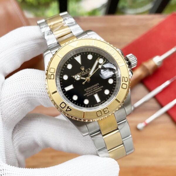 Rolex Submariner Date 41mm Silver Toned For Men