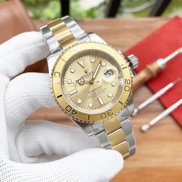 Rolex Submariner Date 41mm Silver Toned For Men