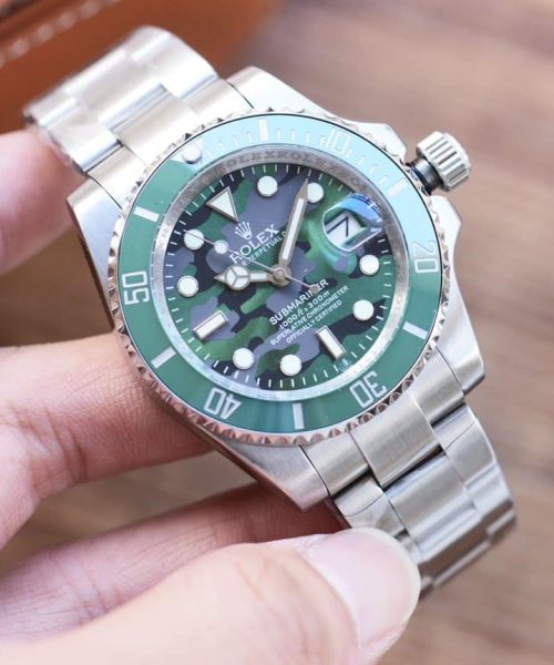 Rolex Submariner Date 41mm Silver Toned For Men