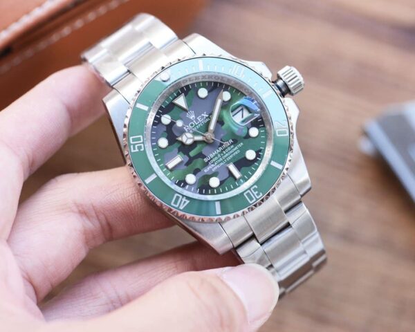 Rolex Submariner Date 41mm Silver Toned For Men