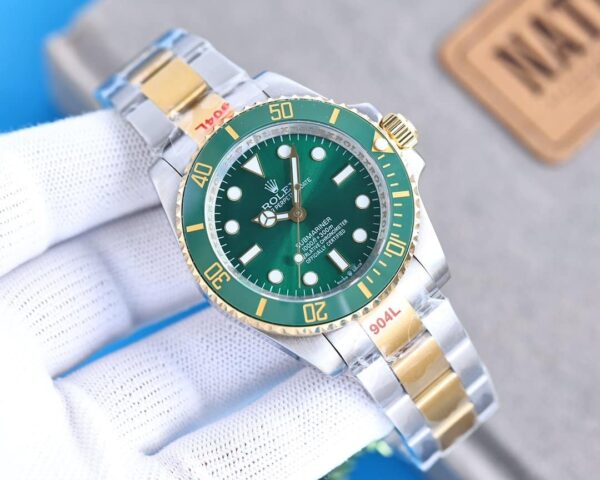 Rolex Submariner Date 41mm Silver Toned For Men